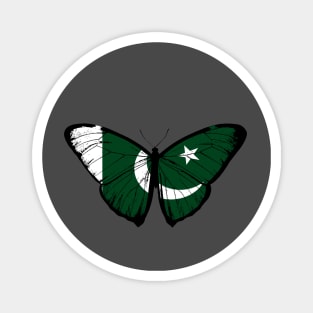 Vintage Pakistan Butterfly Moth | Pray For Pakistan and Stand with Pakistan Magnet